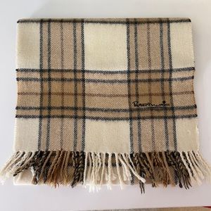 Wool Plaid Scarf